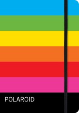 Polaroid Notebook: (blank Journal Featuring Vintage Instant Camera Packaging Artwork, Sketchbook with Rainbow-Striped Cover Design)