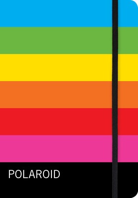 Polaroid Notebook: (blank Journal Featuring Vintage Instant Camera Packaging Artwork, Sketchbook with Rainbow-Striped Cover Design) foto