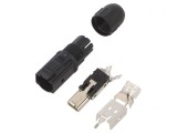 Conector Single Pair Ethernet T1 Industrial 2 PIN Tată