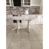 MASA EXTENSIBILA ANDY CULOARE IVORY 150 CM RESTR&Acirc;NSĂ/185 CM EXTINSA/90 LATIME/76 CM &Icirc;NALTIME