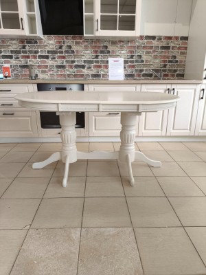 MASA EXTENSIBILA ANDY CULOARE IVORY 150 CM RESTR&amp;Acirc;NSĂ/185 CM EXTINSA/90 LATIME/76 CM &amp;Icirc;NALTIME foto