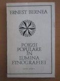 Poezii populare in lumina etnografiei - Ernest Bernea