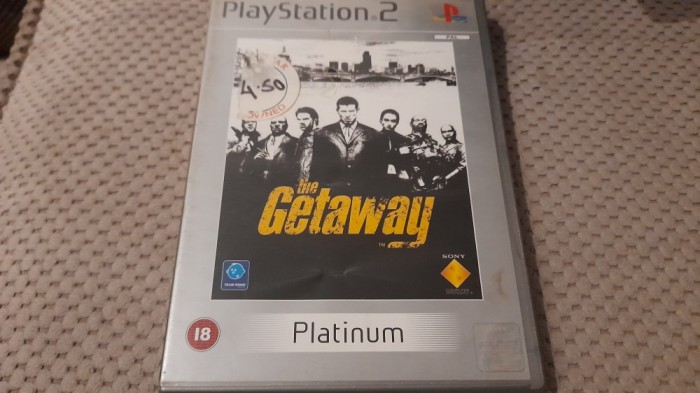 Joc de colectie original The Getaway - Platinum Edition compatibil cu ps2 playstation2 ps 2 (actiune, shooting, mafie )