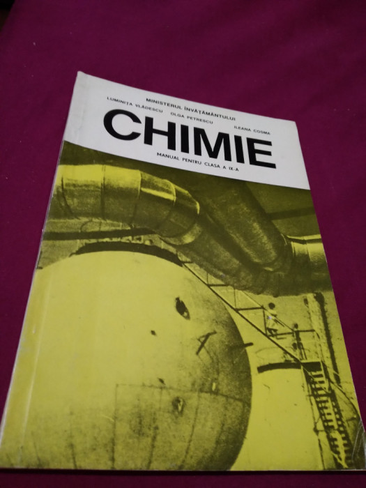 MANUAL CHIMIE CLASA IX LUMINITA VLADESCU 1996