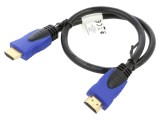 Cablu HDMI 2.0 0,5m negru PVC