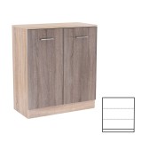 Comoda Miami 2 usi, 80x92 cm, stejar York/Sonoma, PAL melaminat, living, dormitor, hol