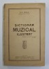 DICTIONAR MUZICAL ILUSTRAT- A.L. IVELA,