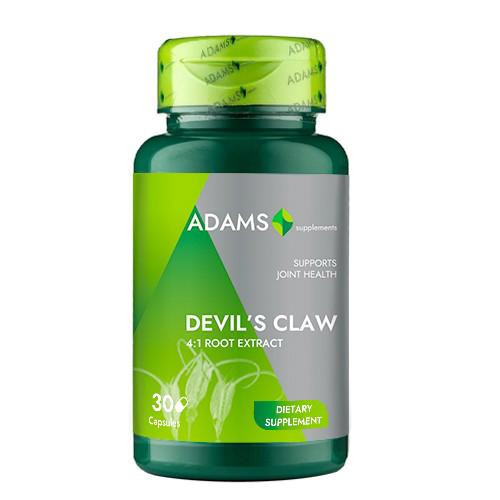 Devil&#039;s Claw (Ghiara Diavolului) 250 miligrame 30 capsule Adams Vision