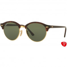 Ochelari de soare unisex Clubround Ray-Ban RB4246 990/58