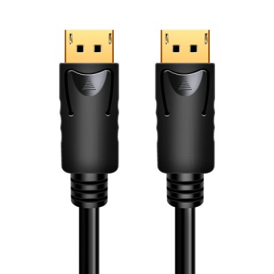 CABLU video LOGILINK, DisplayPort (T) la DisplayPort (T) 1.2, 3m, conectori auriti, rezolutie maxima 4K (3840 x 2160) la 60 Hz, plastic, triplu ecrana foto