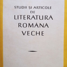 Dan Zamfirescu - Studii si articole de literatura romana veche (1967)