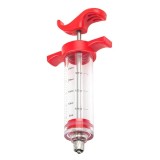 Cumpara ieftin Injector sosuri si marinade pentru carne, capacitate 30 ml, cu 3 ace din otel inoxidabil, sistem ergonomic, usor de utilizat si curatat, ideal pentru