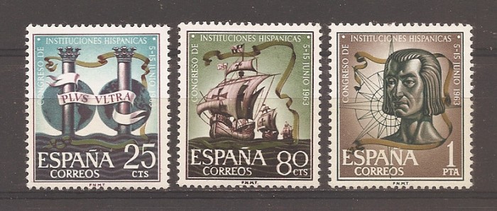 Spania 1963 - Congresul instituțiilor culturale spaniole, MNH