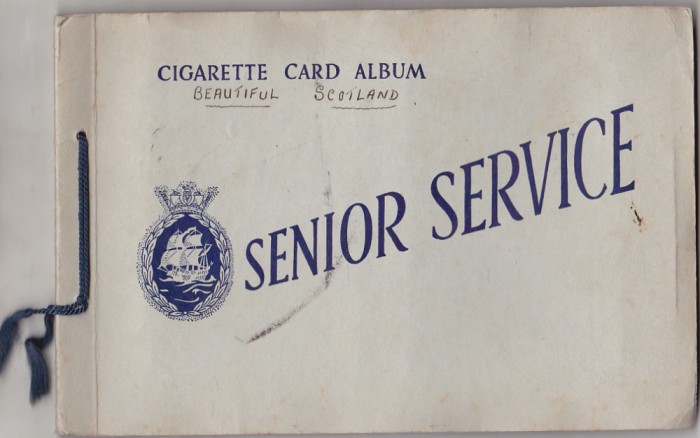 bnk crc Cartonase Senior Service Beautiful Scotland 1939 - set in album