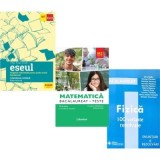 Pachet Bacalaureat 2026. Eseul. Literatura Romana. Pregatire individuala pentru proba scrisa, Matematica M2 Profil Stiinte ale naturii. Teste si Fizic