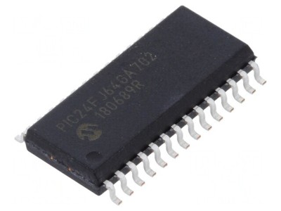 Microcontroler PIC 64kB SMD cu I2C/I2S/SPI/UART foto