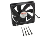 Ventilator DC axial 120x120x25mm 32dBA 12VDC