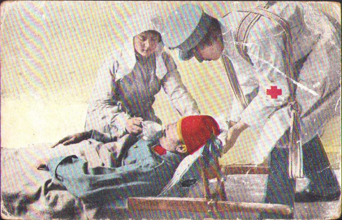 CP33 Carte poștală austro-ungară cu tematică militară, Primul Război Mondial