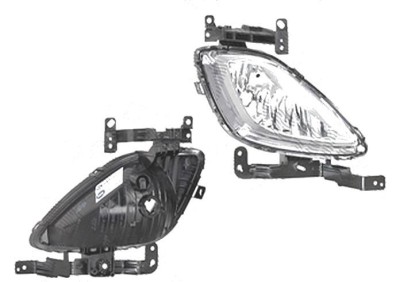Proiector ceata Hyundai Elantra (Md/Ud), 08.2010-10.2013, fata, Dreapta, SEDAN, H27W/2 (GE881); omologare: ECE/SAE, DEPO foto