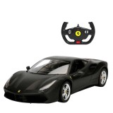 Cumpara ieftin Masinuta cu telecomanda, Rastar, Ferrari 488 GTB, 1:14, Negru