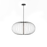 STONES Lampă suspendată LED70cm X 70cm H. 150cm | Aosom Romania