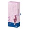 Touch me red - Vibrator cu Dublă Stimulare, Clitoris și Punct G, 22x4.1 cm