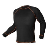 Bluza termoactiva BASIC neagra, respirabila, marimea L/XL