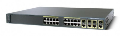 Switch Full Gigabit CISCO WS-C2960G-24TC-L V03 CATALYST 2960 24-PORT 10/100/1000 4 T/SFP LAN BAS foto