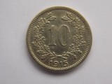 10 HELLER 1915 AUSTRIA