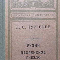 RUDIN. UN CUIB DE NOBILI (IN LB. RUSA)-IVAN SERGHEEVICI TURGHENIEV