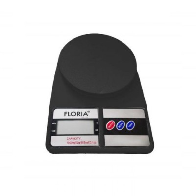 Cantar bucatarie digital max. 10kg FLORIA Zilan ZLN9076 Negru foto