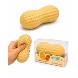 Jucarie antistres Squishy Aluna Peanut Crunchy moale si elastica 10.5 cm