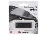 Pendrive Kingston DataTraveler 70 64GB USB 3.2 Gen 1 Negru USB-C DT70/64GB