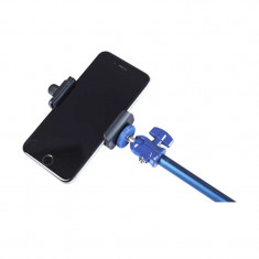 Monopod reglabil pentru selfie Rollei, bluetooth, Albastru foto