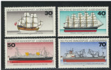 Germania, transporturi, nave, corabii, 1977, MNH, Nestampilat