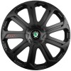 Set 4 Capace Roti Evo Negru R14, Pentru Skoda, Autohelix MSA