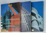 CONTEMPORARY AMERICAN ARCHITECTS , by PHILIP JODIDIO , VOLUMELE I - III , 1993