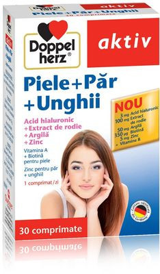 Piele + Par + Unghii, 30 comprimate, Doppelherz foto