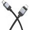 Cablu Date si Incarcare USB-C - Lightning HOCO X110, 27W, 1m, Negru