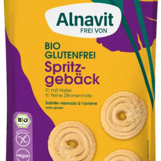 Biscuiti cu ovaz fara gluten, bio, 125g Alnavit