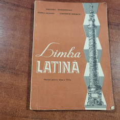 Limba latina.Manual pentru clasa a VIII a- Viorica Balaianu, C.Marinica