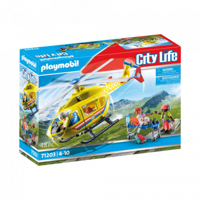 Playmobil - Elicopter Galben De Salvare foto