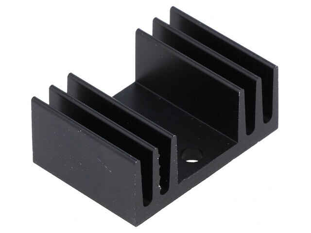 Radiator Extrudat TO220 Negru 20x29x11.5mm 15K/W