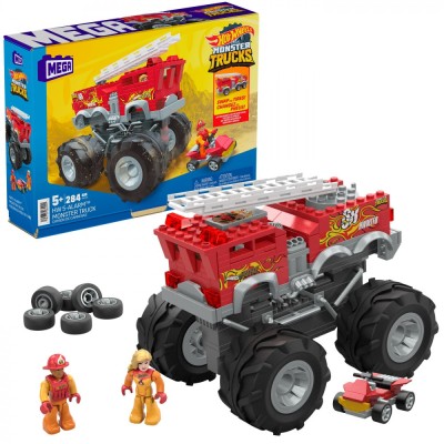 HOT WHEELS MONSTER TRUCK MEGA SET CONSTRUCTIE 5 ALARM foto