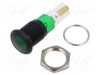 Lampă de control LED verde 24-28V &Oslash;12mm SIGNAL-CONSTRUCT