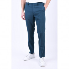 Pantaloni Selected Slim-Daxlogan Teal Green foto