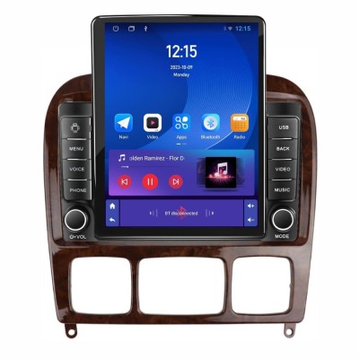 Navigatie dedicata cu Android Mercedes S-Class W220 1998 - 2005, 1GB RAM, Radio foto