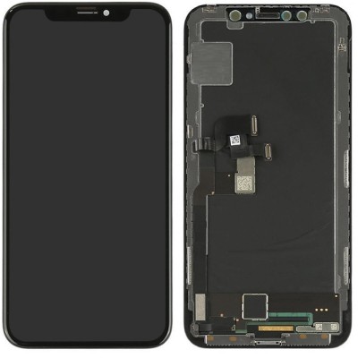 Display iPhone X cu touchscreen OLED Negru foto