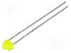 Dioda LED, 1,8mm, galbena, 5...8mcd, 10mA, 2,1...2,5V, KINGBRIGHT ELECTRONIC - L-2060YD