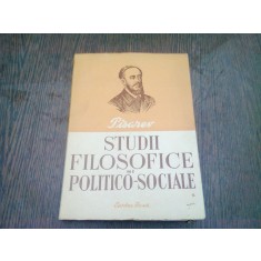STUDII FILOSOFICE SI POLITICO-SOCIALE - PISAREV